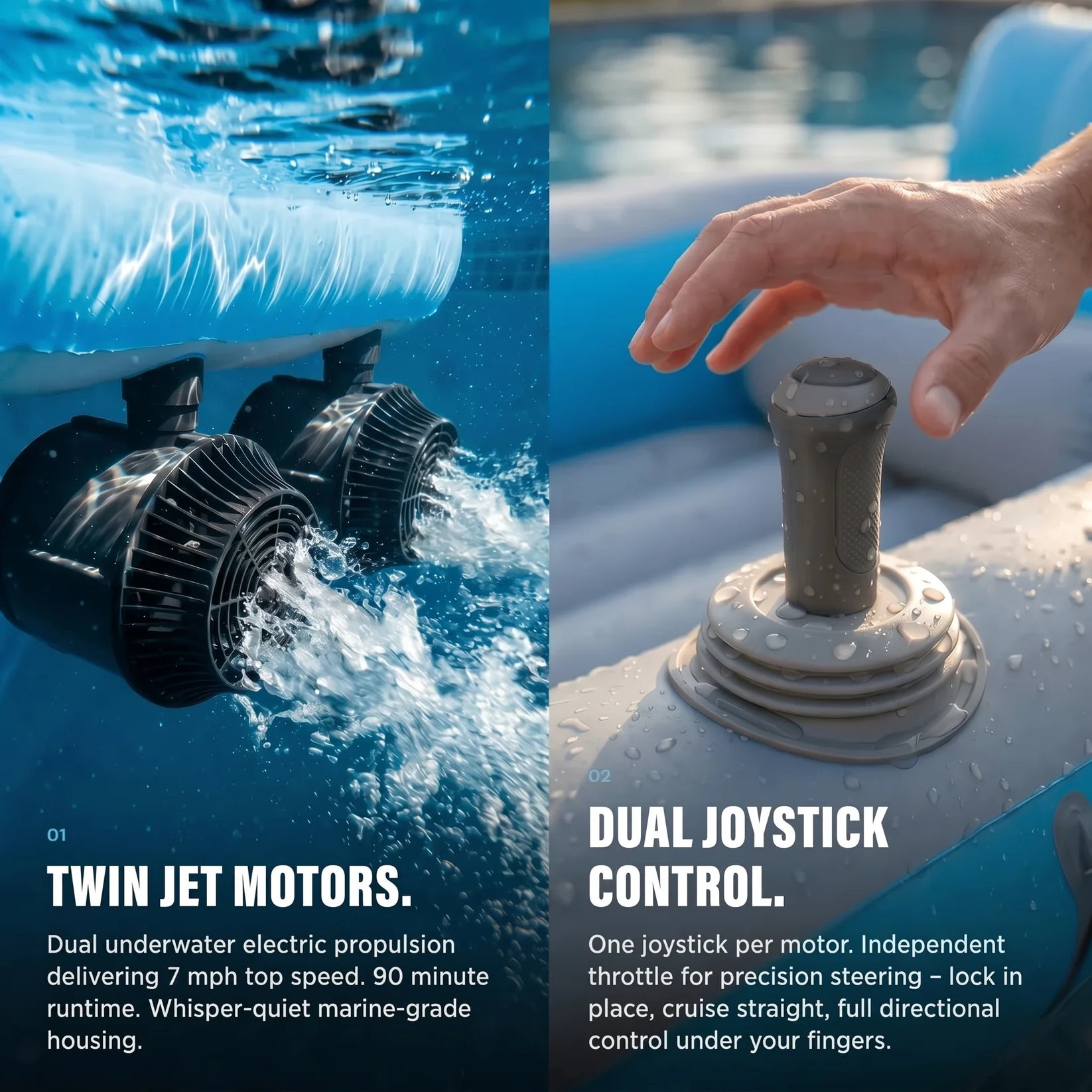 FLOATTANK™ The Motorized Ultimate Water Battle